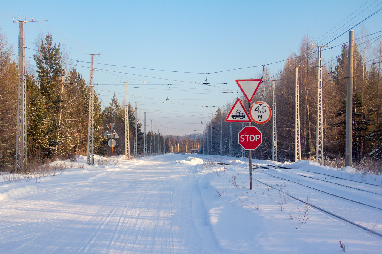 Ust-Ilimsk — Tramway Line and Infrastructure