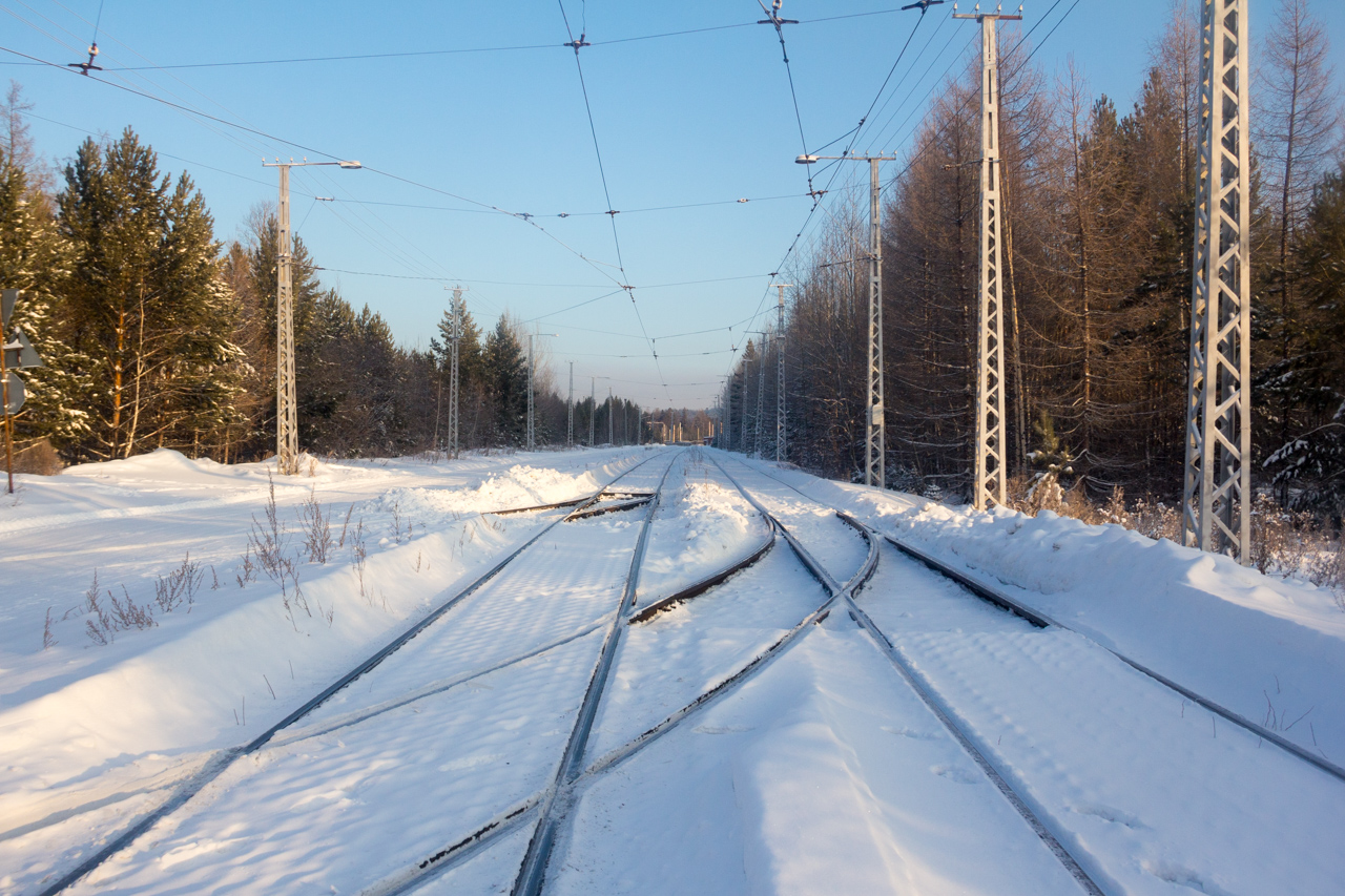 Ust-Ilimsk — Tramway Line and Infrastructure