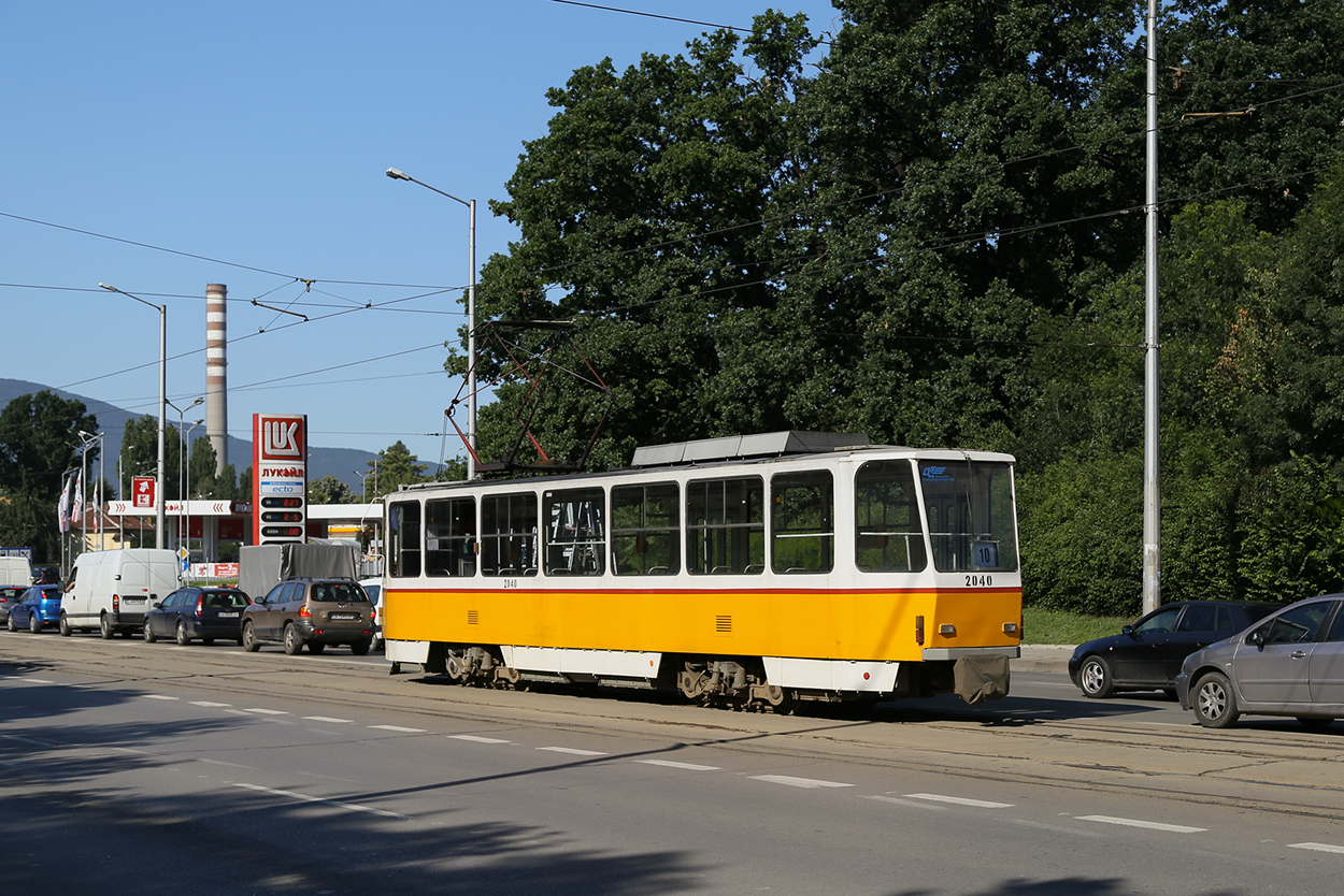 Szófia, Tatra T6A2B — 2040