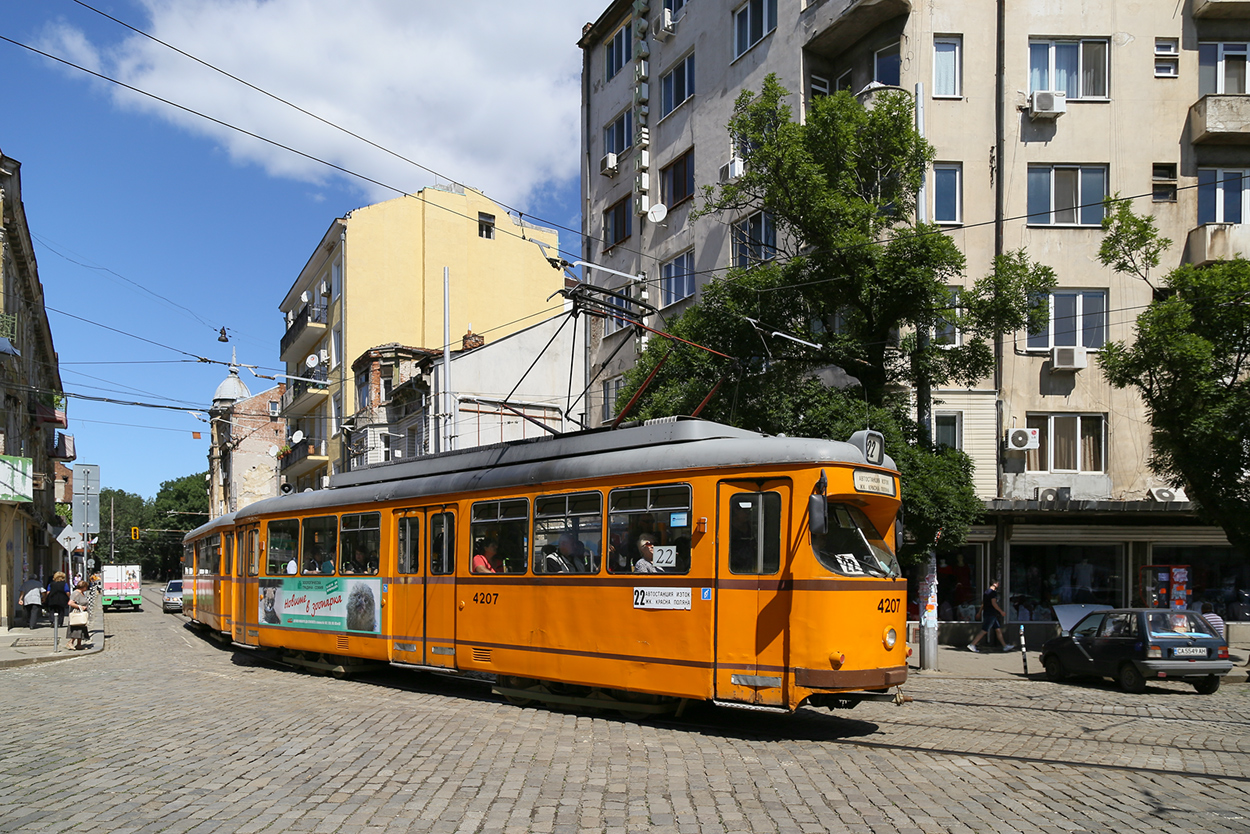 София, Duewag T4 № 4207