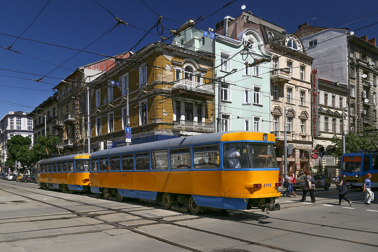 София, Tatra B4D-M № 4756