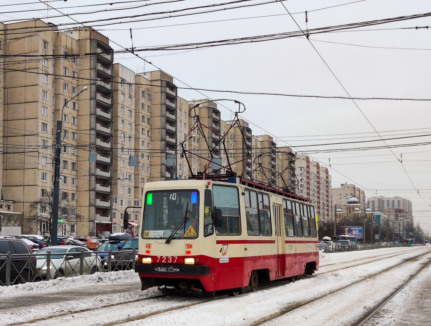 Санкт-Петербург, ТС-77 № 7237