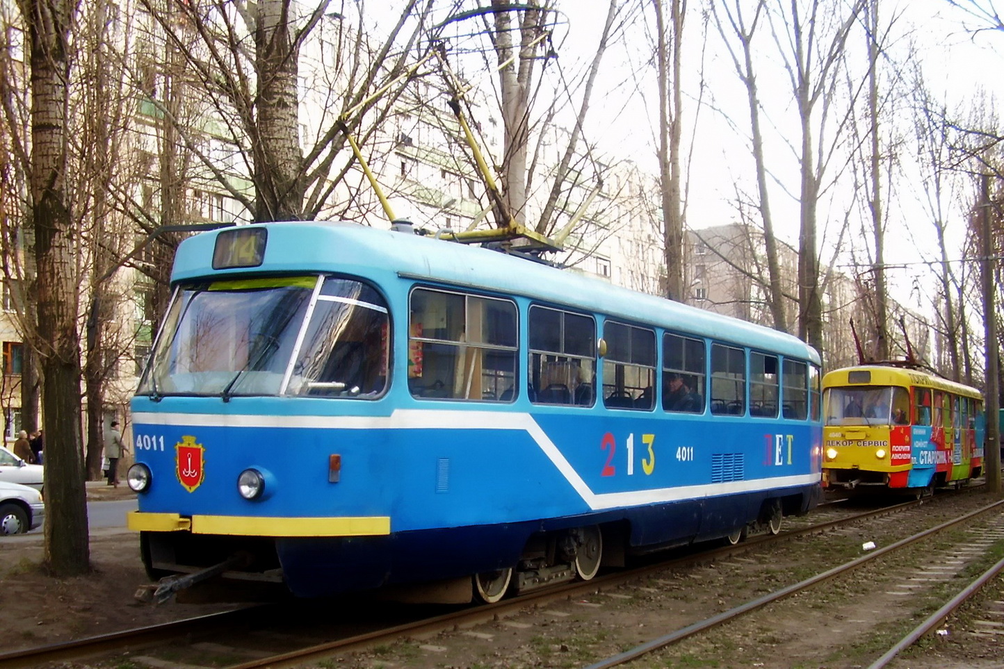 Одесса, Tatra T3R.P № 4011