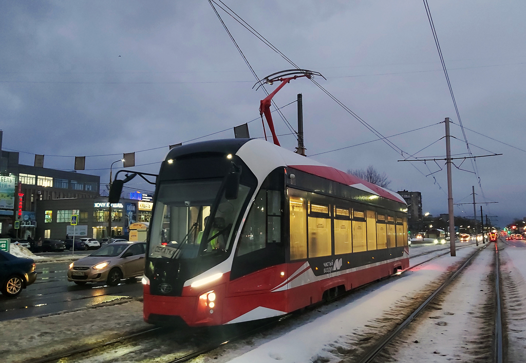 Череповец, 71-911ЕМ «Львёнок» № 183; Череповец — Трамваи без номеров (новые вагоны)