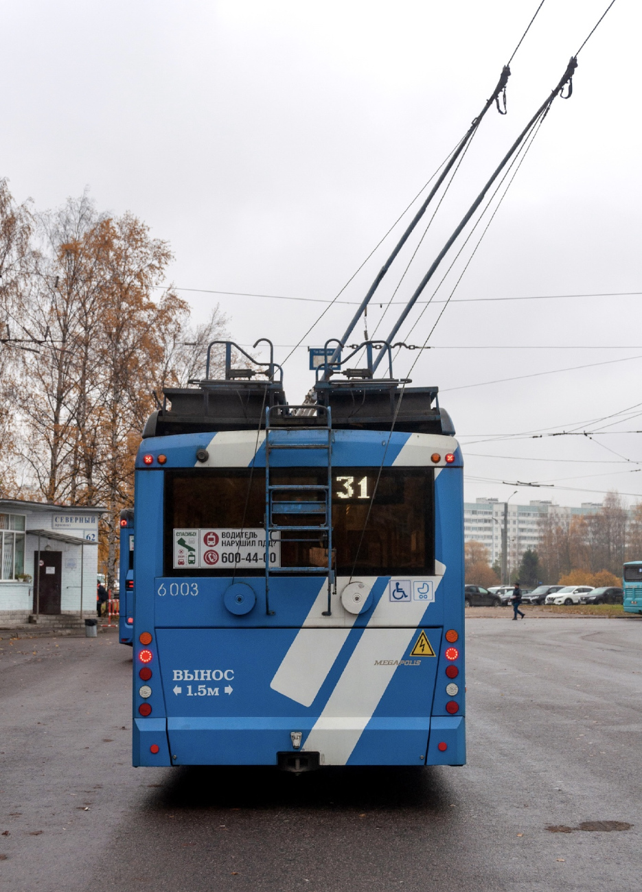 Санкт-Петербург, Тролза-5265.02 «Мегаполис» № 6003