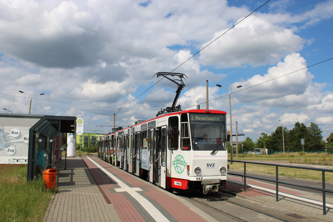 Цвиккау, Tatra KT4DMC № 942