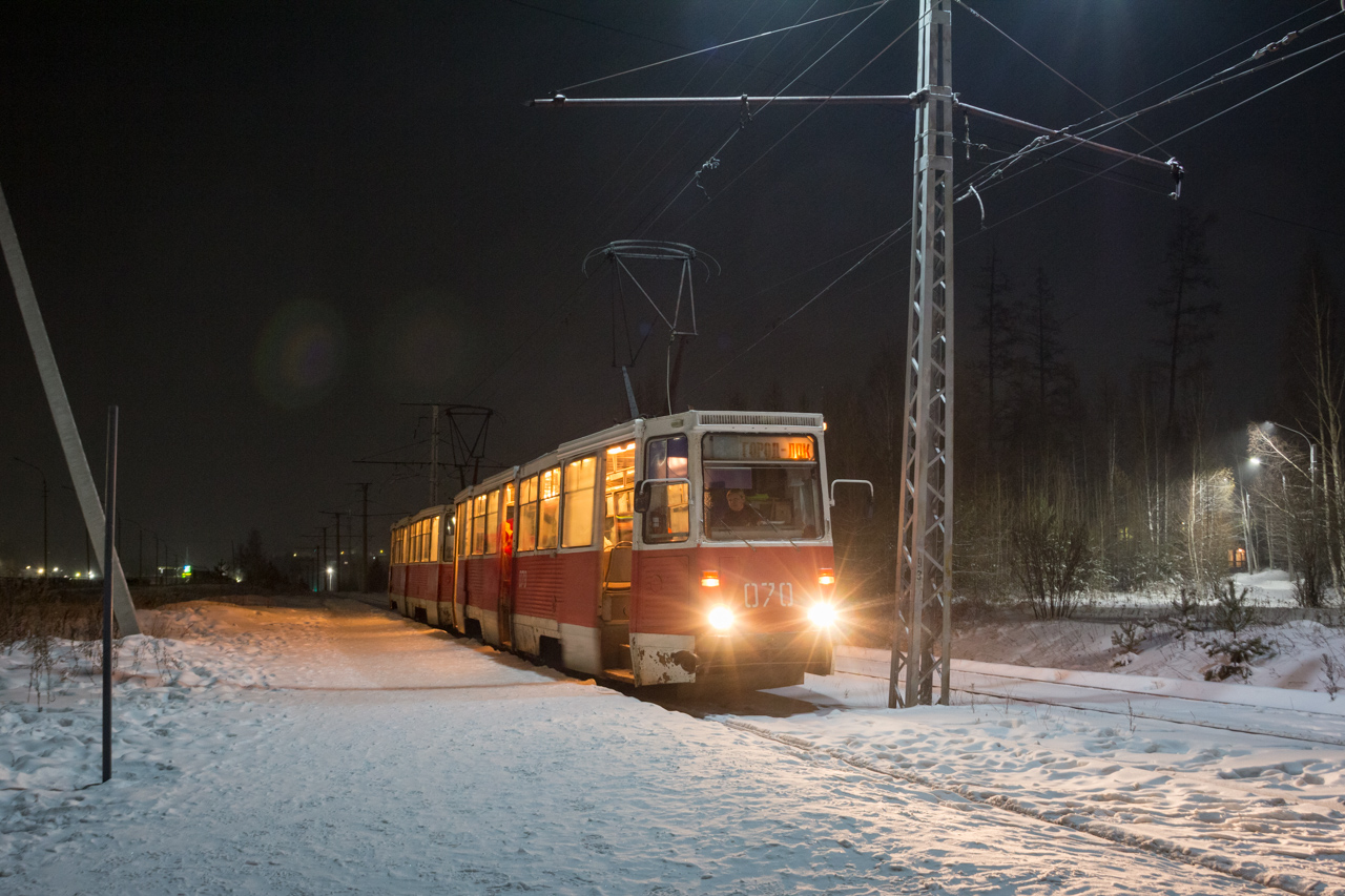 Усть-Илимск, 71-605 (КТМ-5М3) № 070; Усть-Илимск — Закрытие трамвайного движения