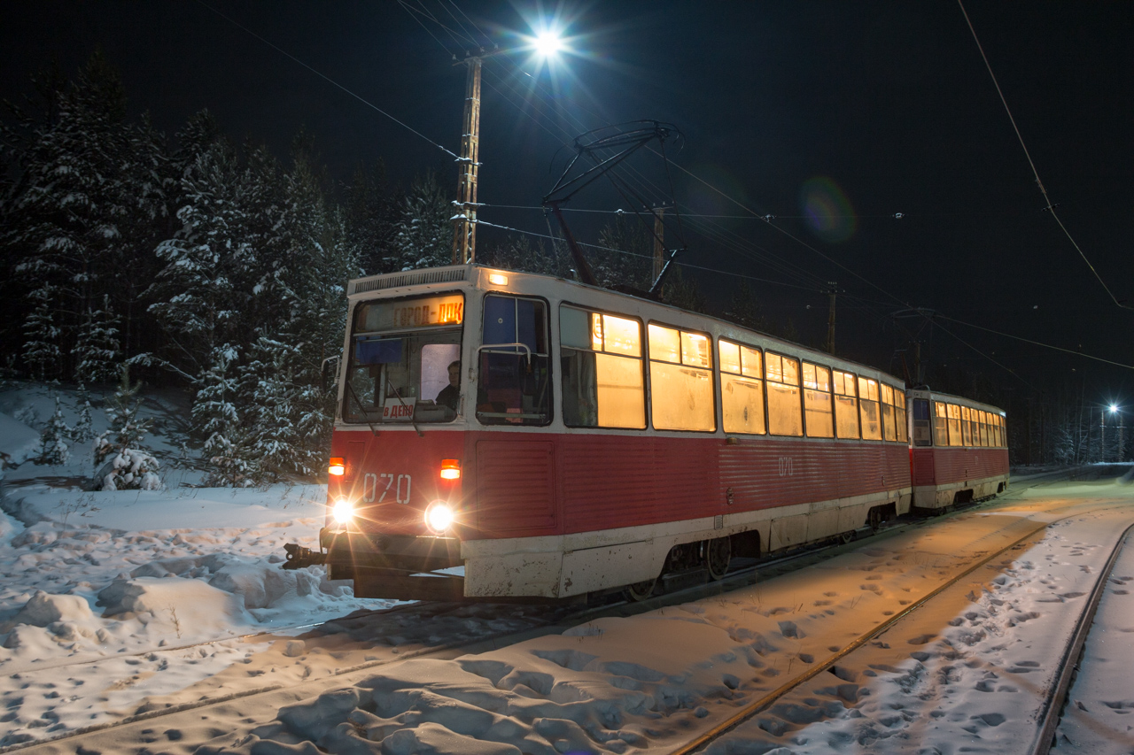 Усть-Илимск, 71-605 (КТМ-5М3) № 070; Усть-Илимск — Закрытие трамвайного движения