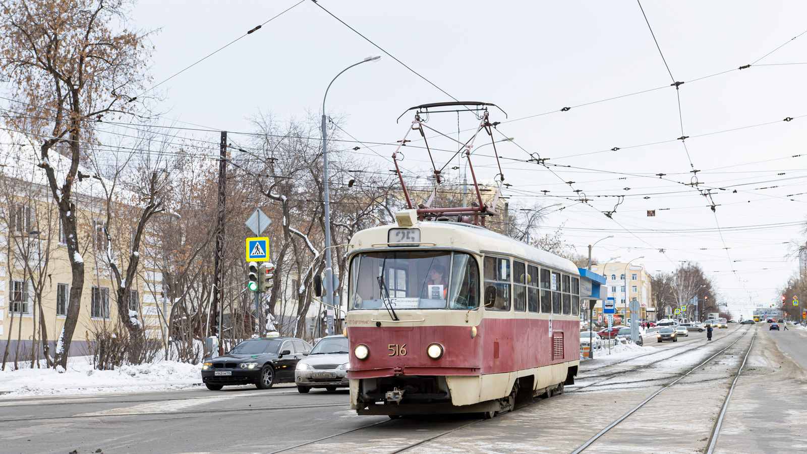 Екатеринбург, Tatra T3SU (двухдверная) № 516