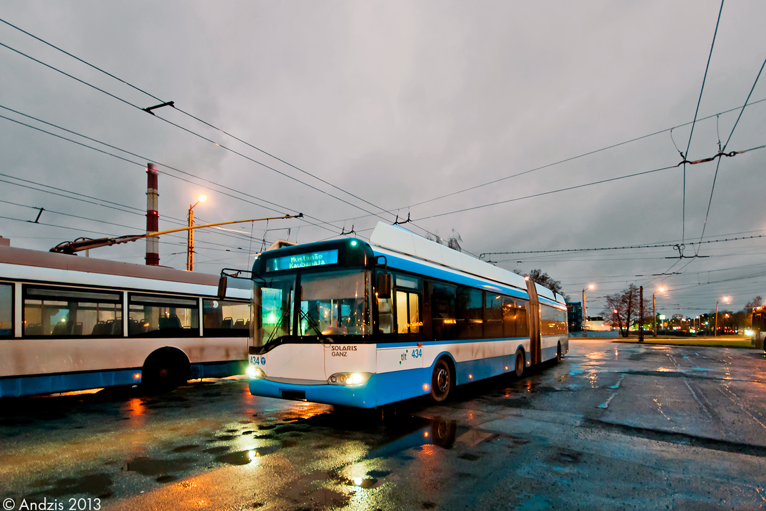 Tallinn, Solaris Trollino II 18 Ganz N°. 434