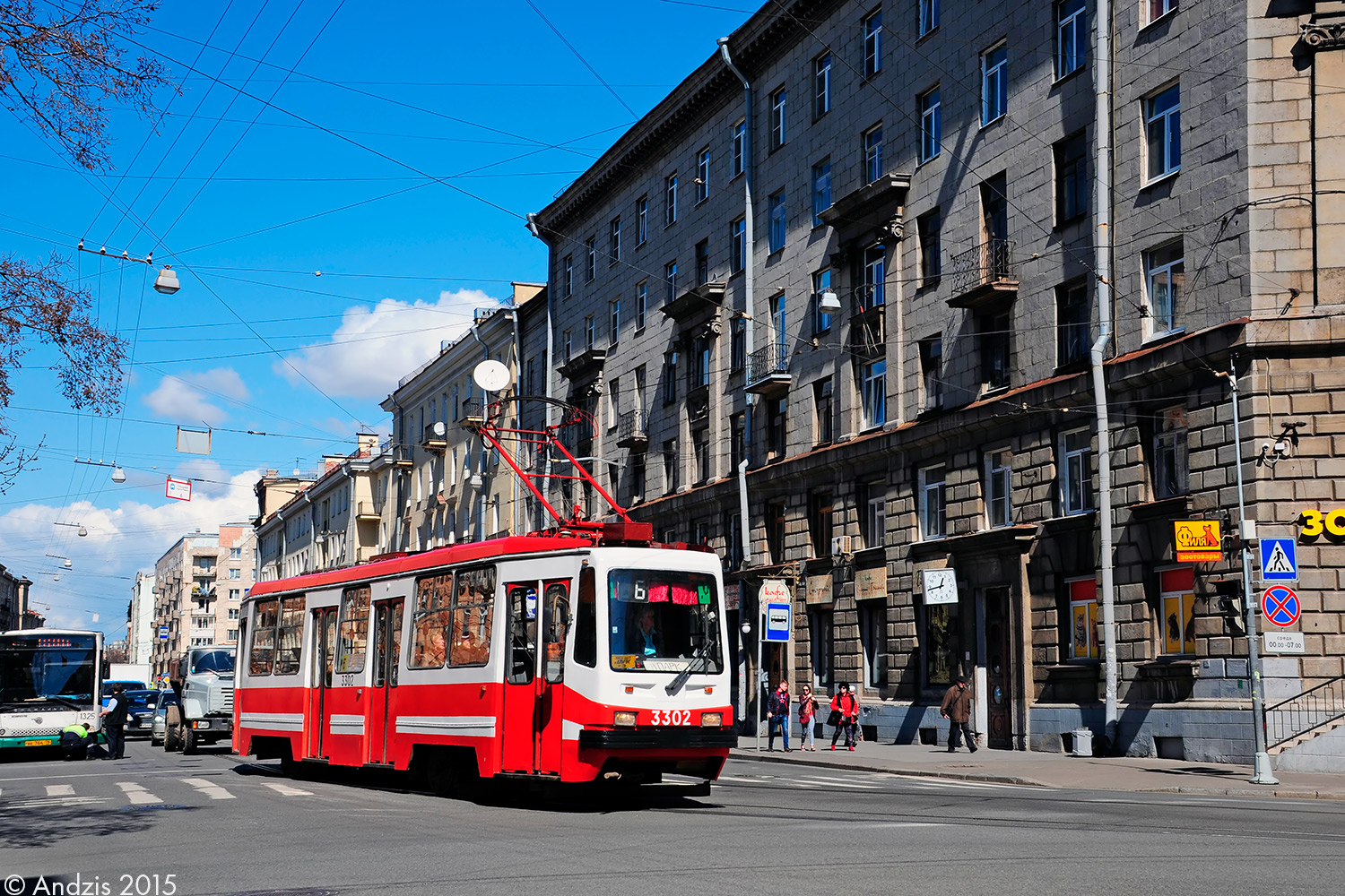 Санкт-Петербург, 71-134А (ЛМ-99АВ) № 3302