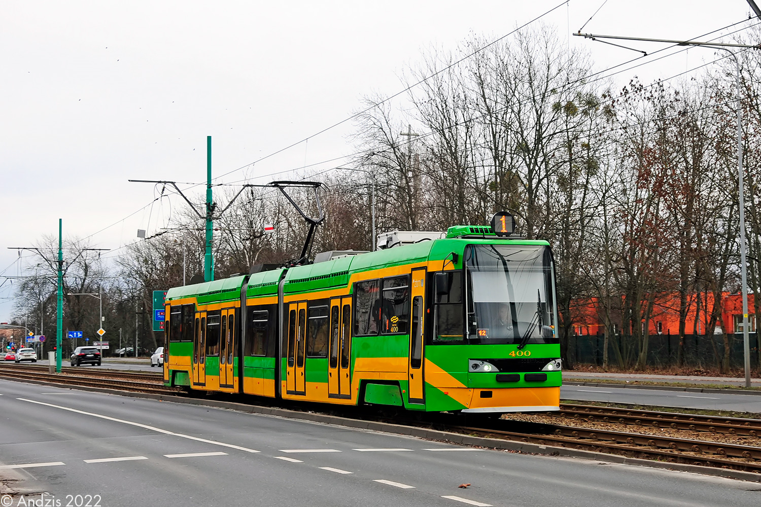 Познань, Tatra RT6-MF 06 AC № 400