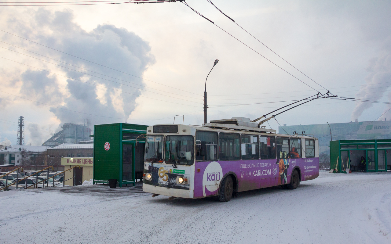 Братск, ВМЗ-170 № 75