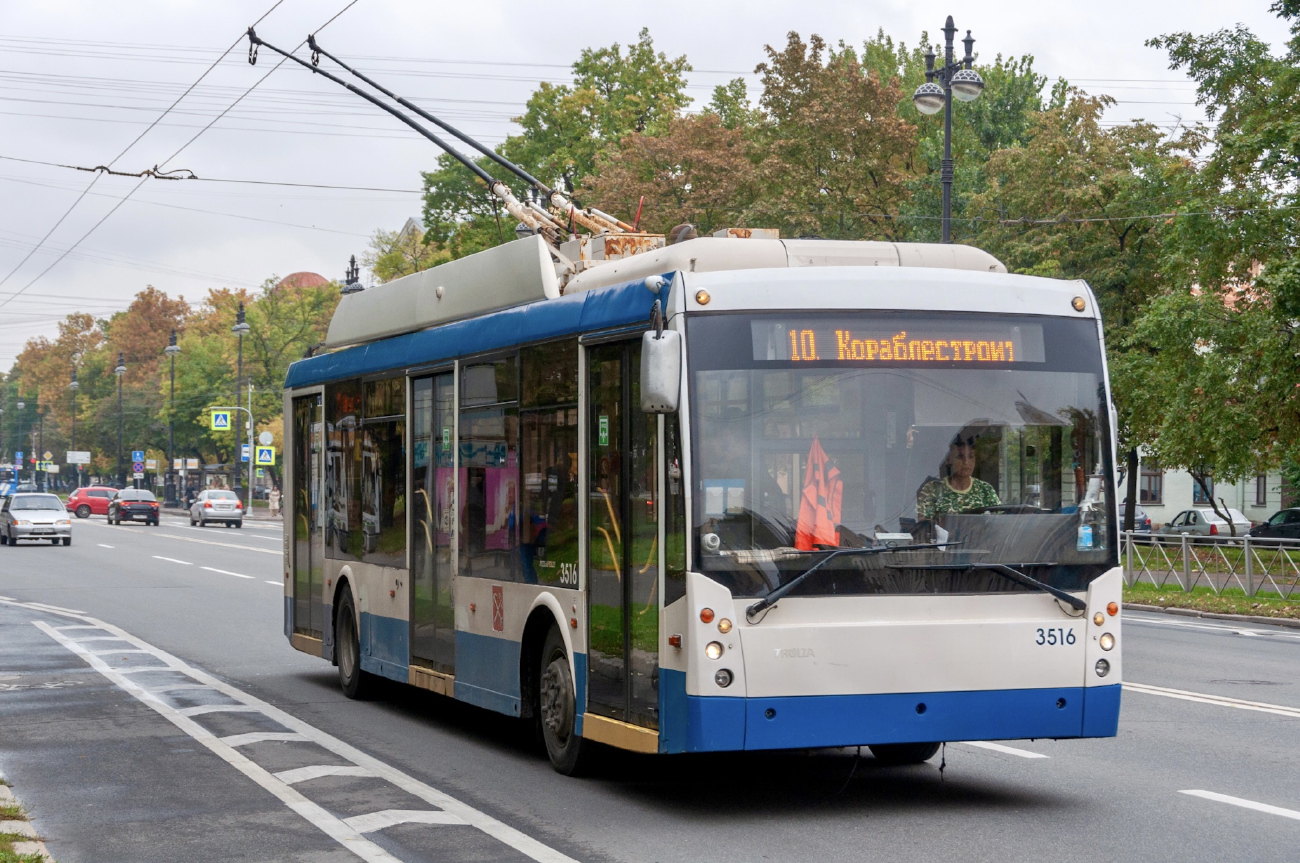 Санкт-Петербург, Тролза-5265.00 «Мегаполис» № 3516