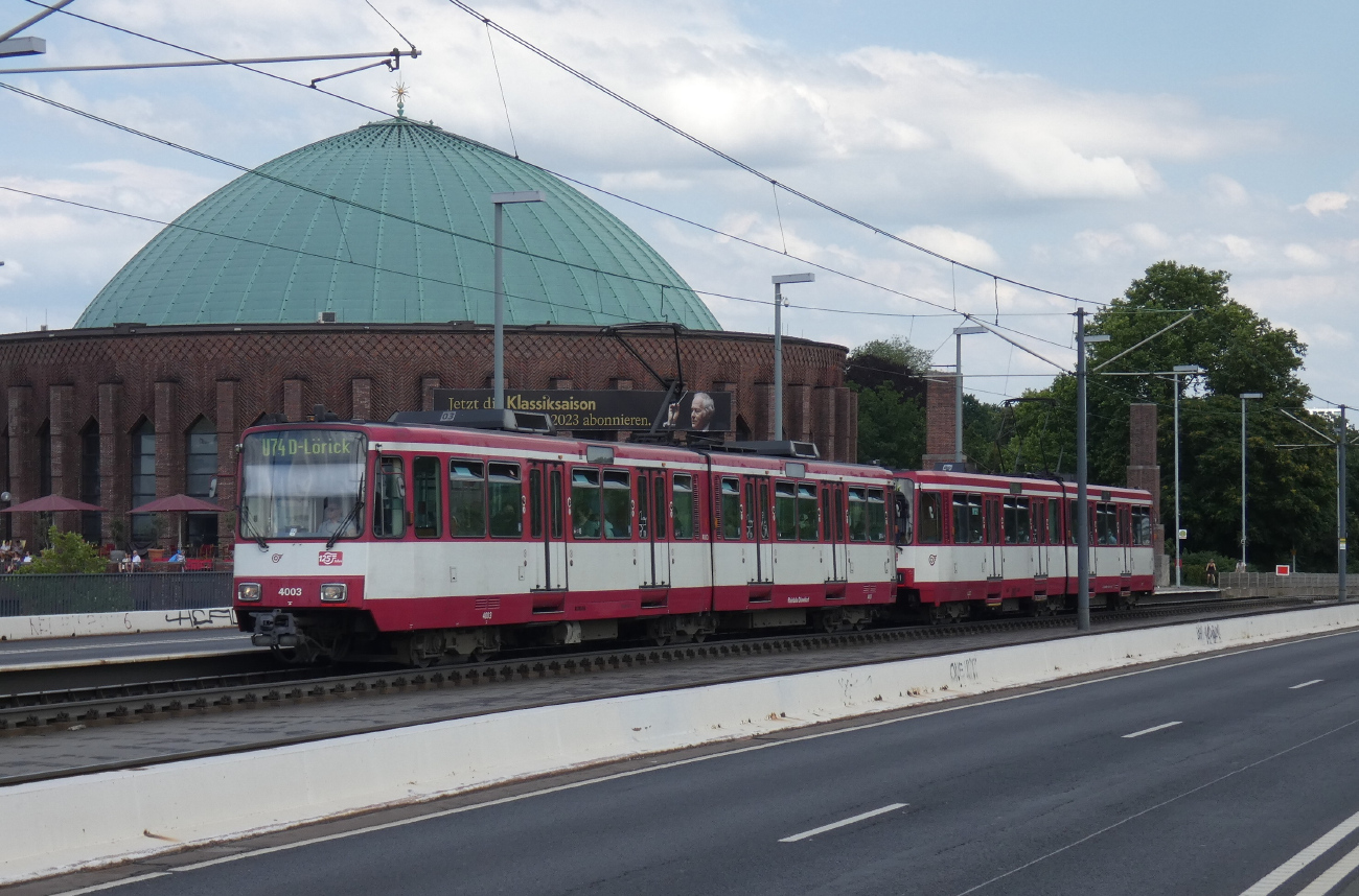 Дюссельдорф, Duewag B80D № 4003