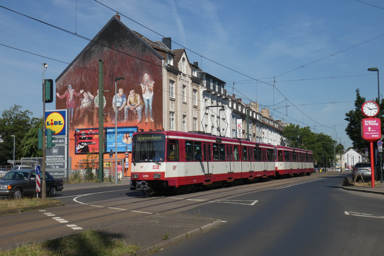 Дюссельдорф, Duewag B80D № 4214