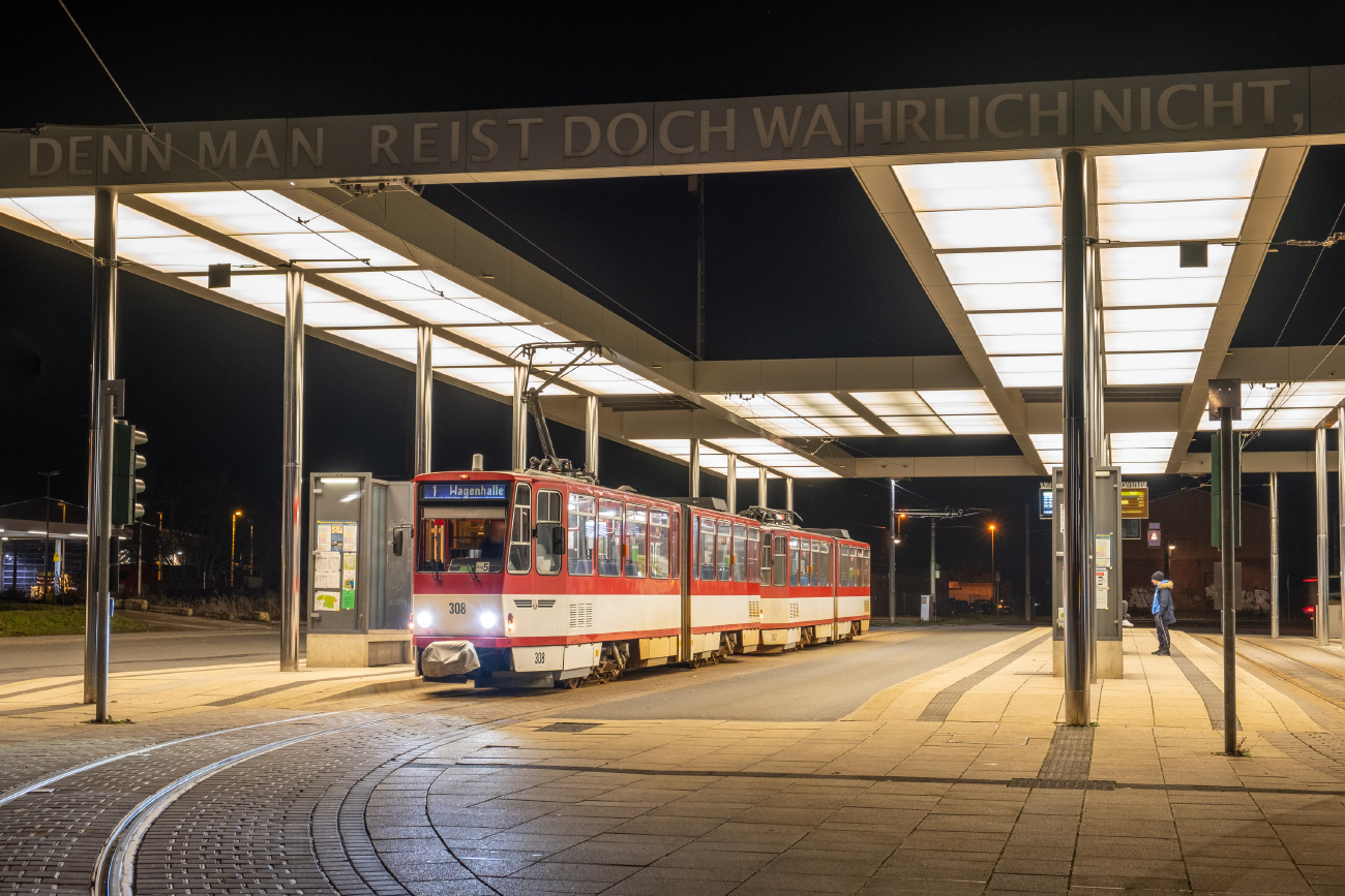 Гота, Tatra KT4D № 308