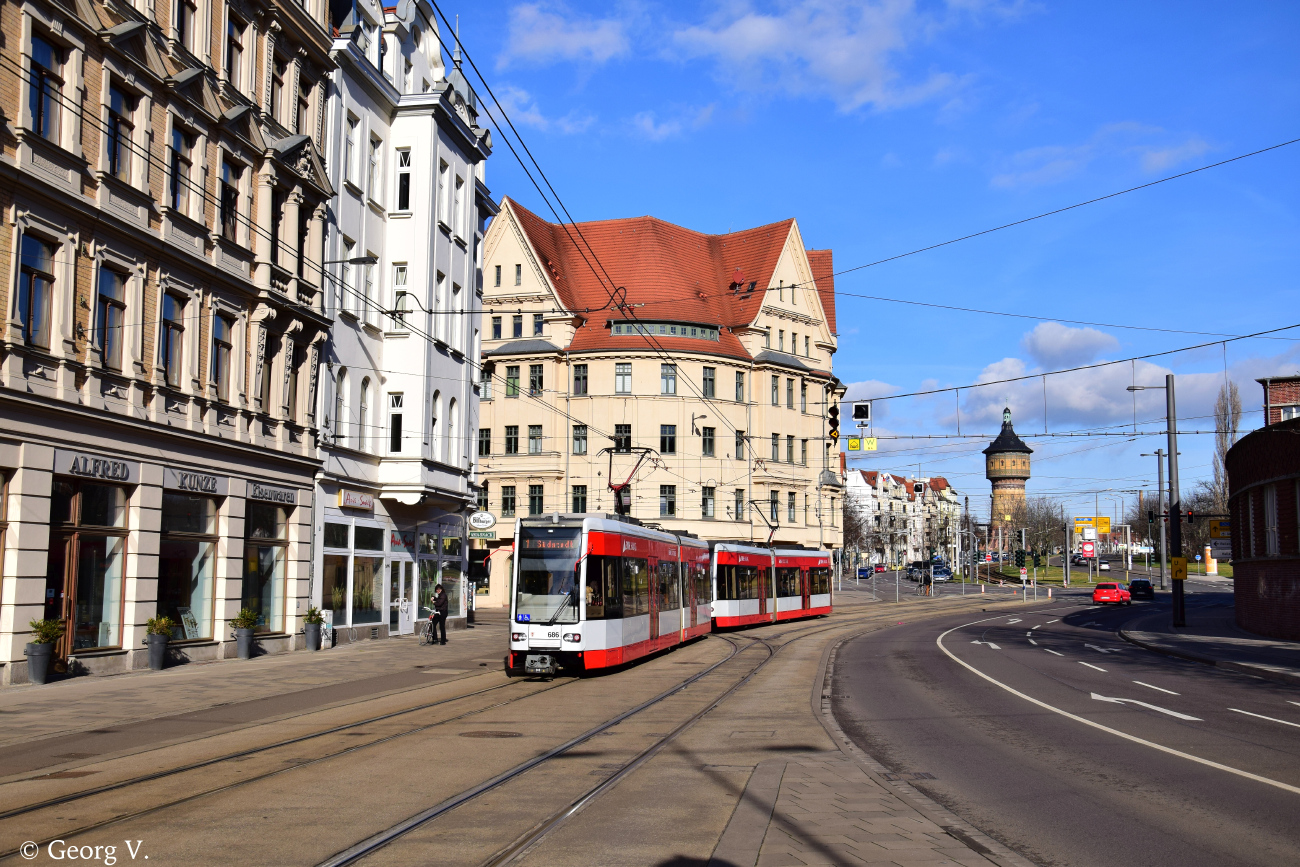 Галле, Bombardier MGT-K № 686