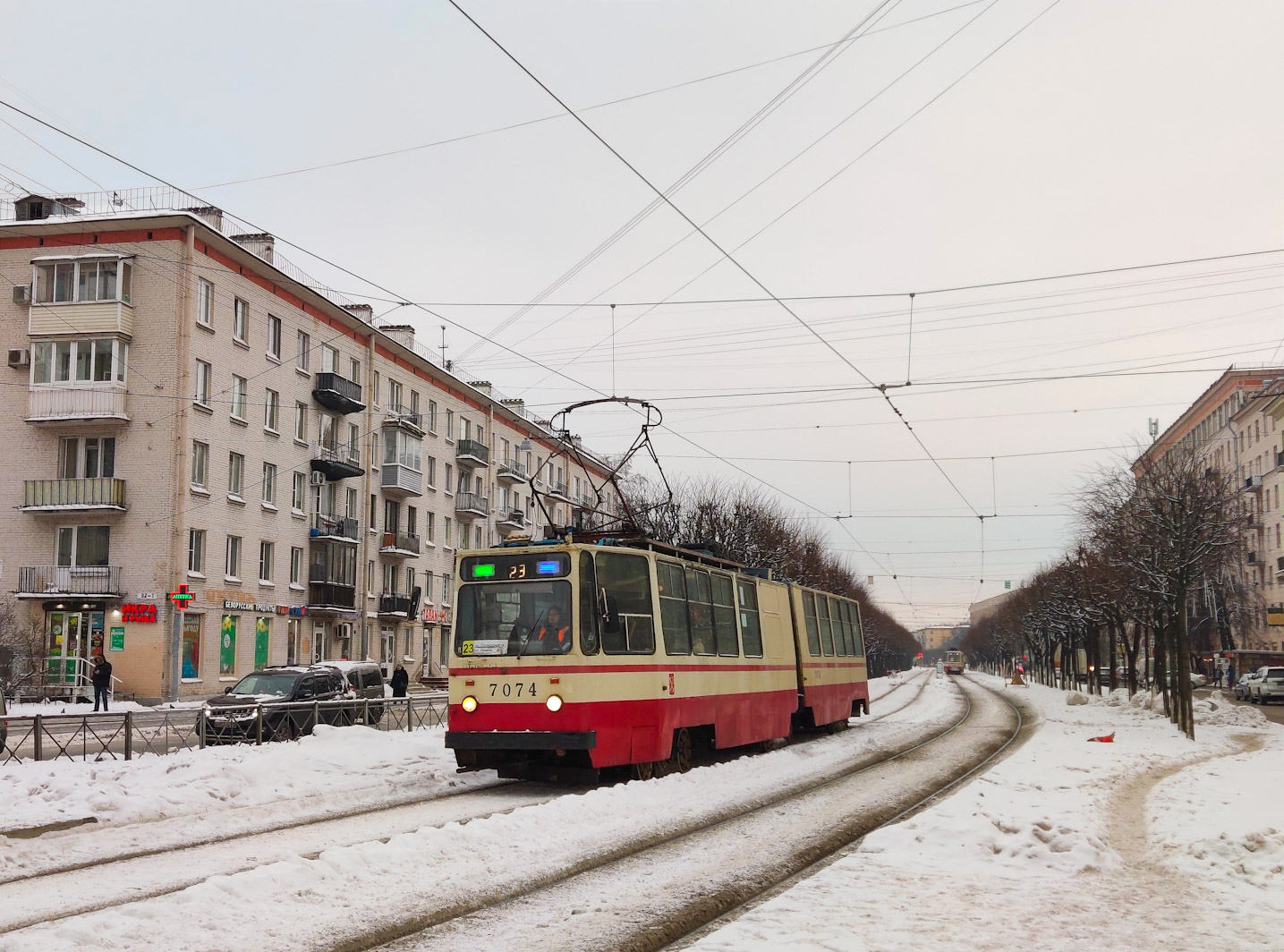 Санкт-Петербург, ЛВС-86К № 7074