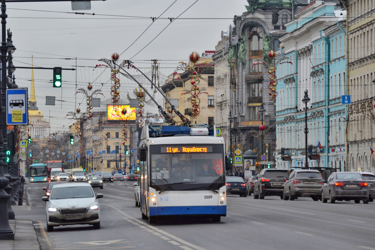 Санкт-Петербург, Тролза-5265.00 «Мегаполис» № 2509