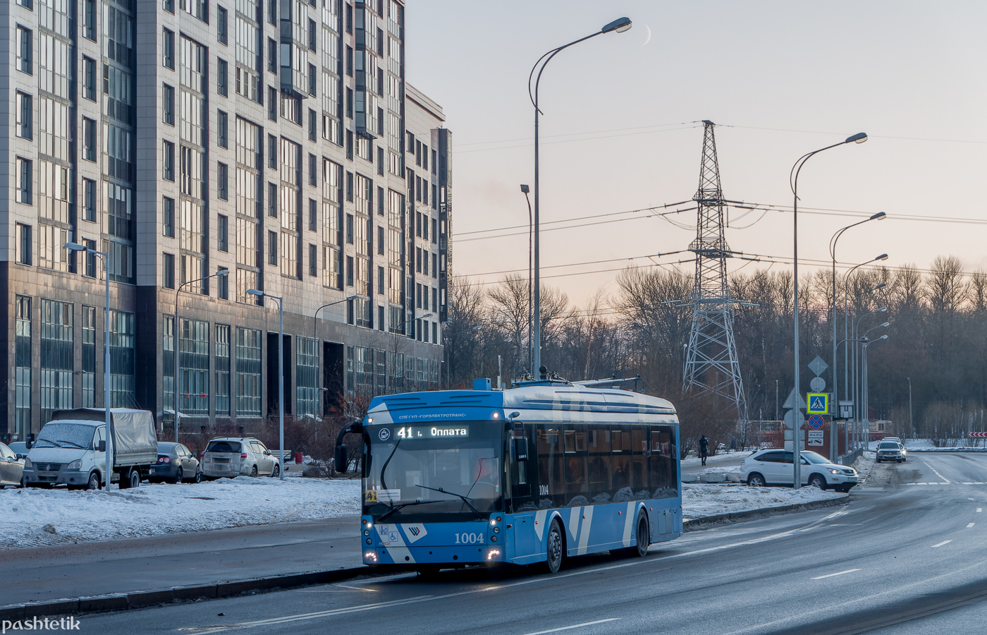 Санкт-Петербург, Тролза-5265.08 «Мегаполис» № 1004