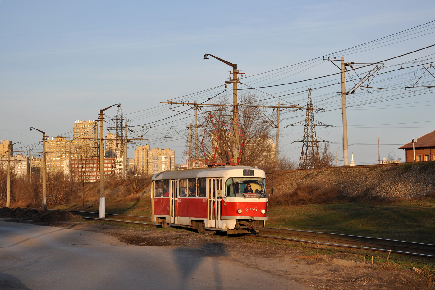 Volgograda, Tatra T3SU № 2735