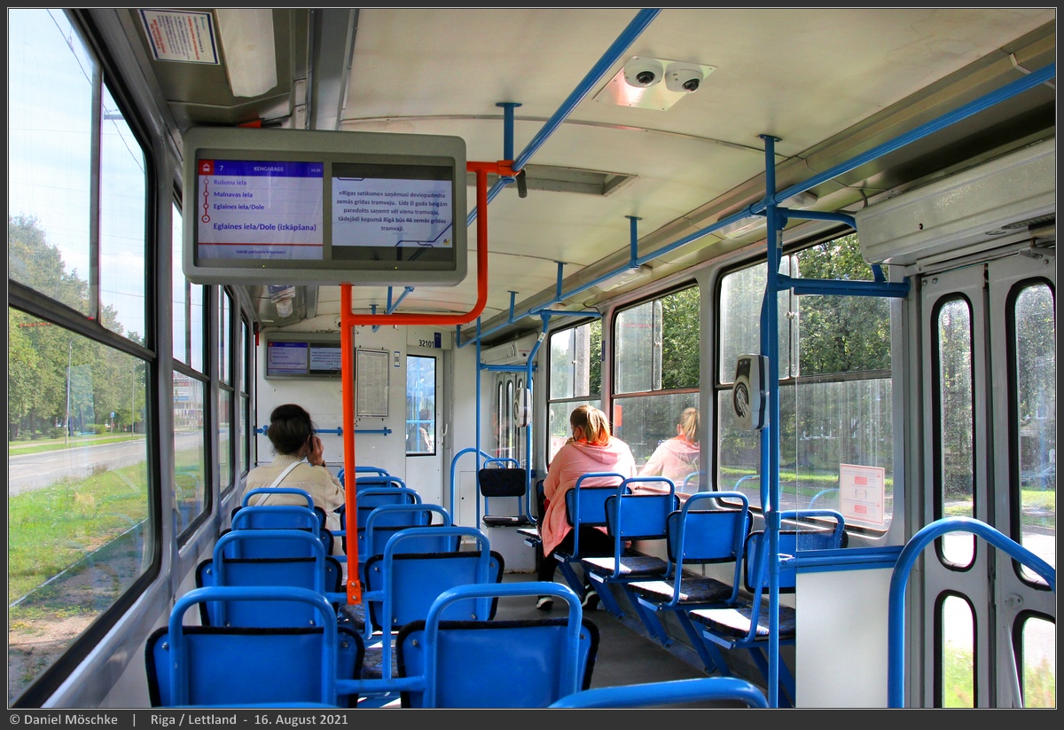 Riga, Tatra T6B5SU № 32101
