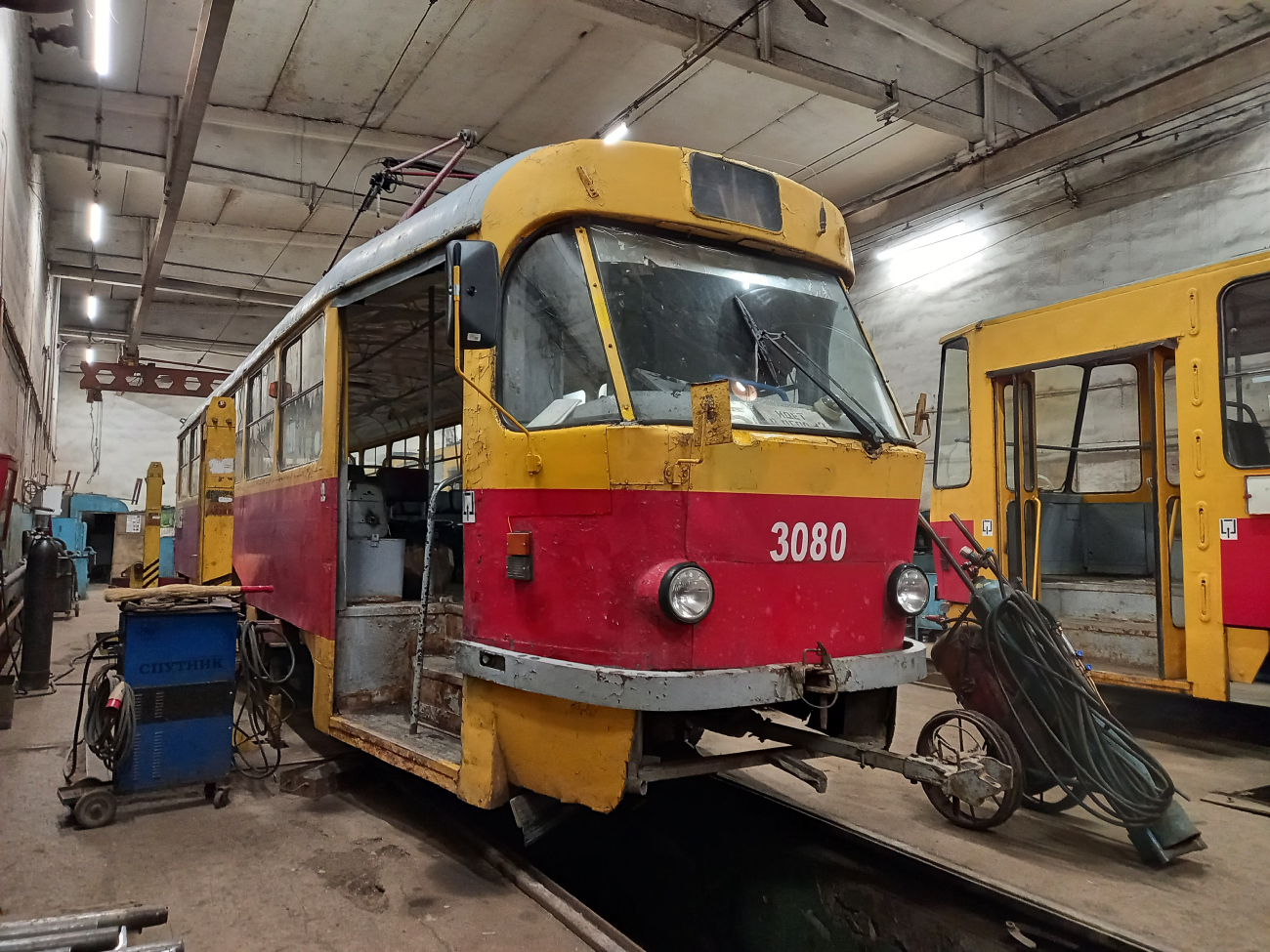 Барнаул, Tatra T3SU № 3080