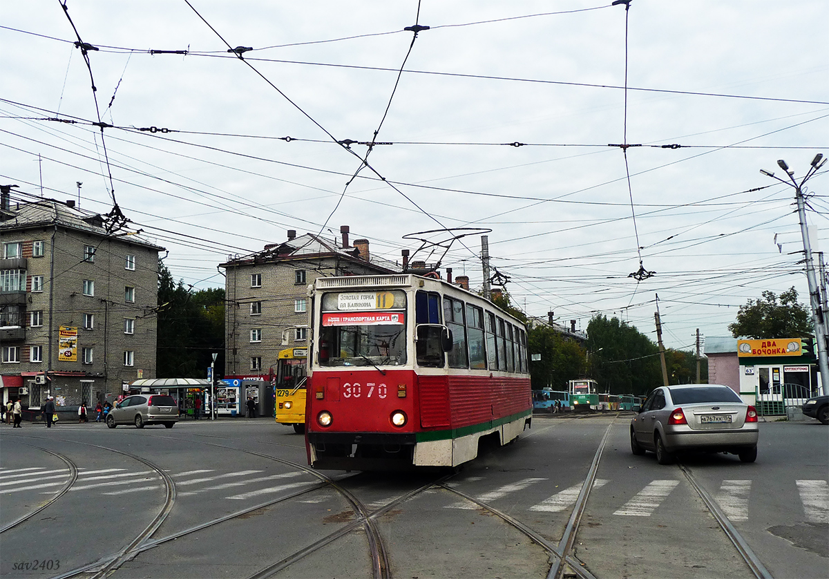 Новосибирск, 71-605 (КТМ-5М3) № 3070