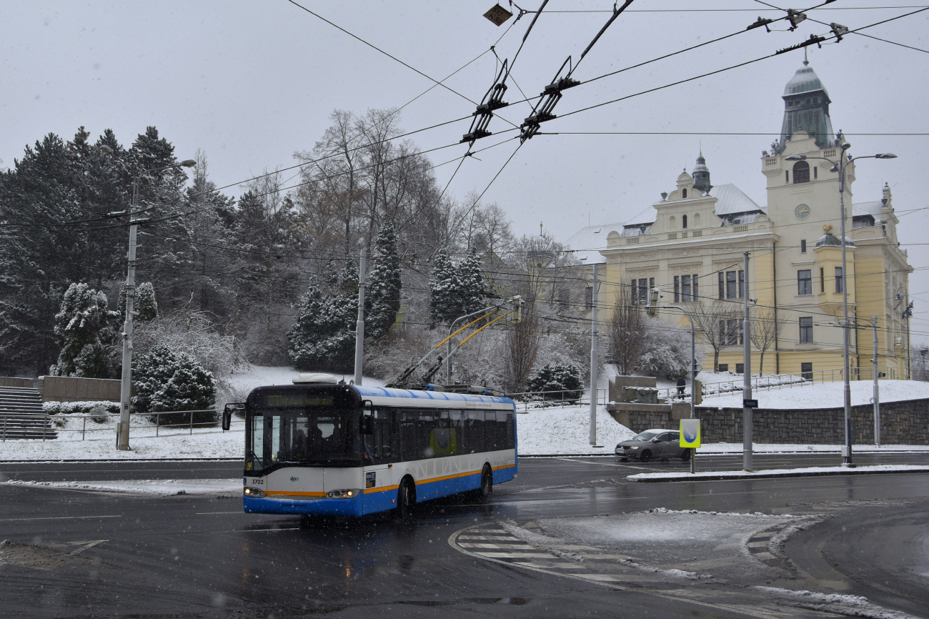 Острава, Solaris Trollino II 12 AC № 3702