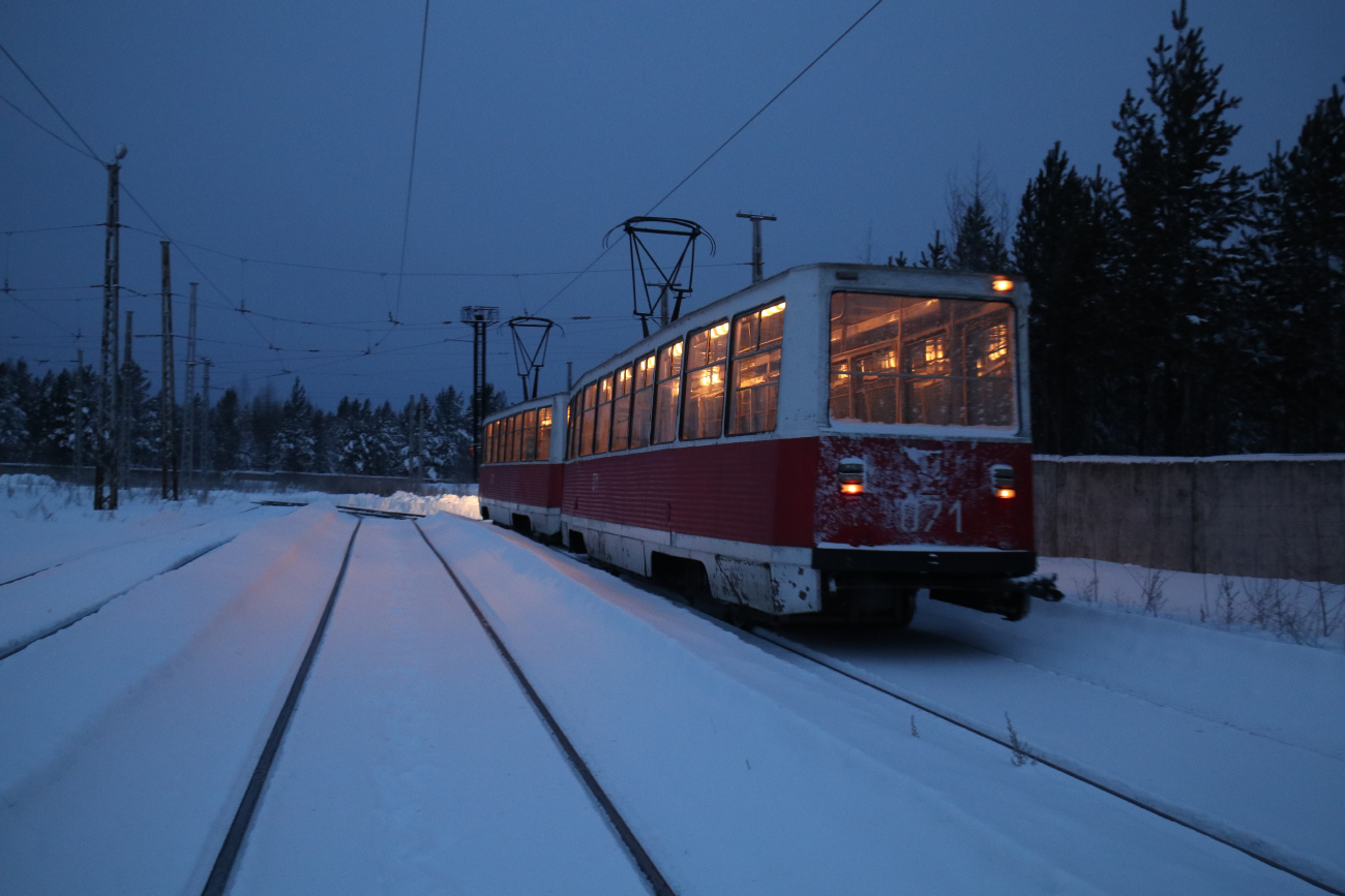 Усть-Илимск, 71-605 (КТМ-5М3) № 071; Усть-Илимск — Закрытие трамвайного движения