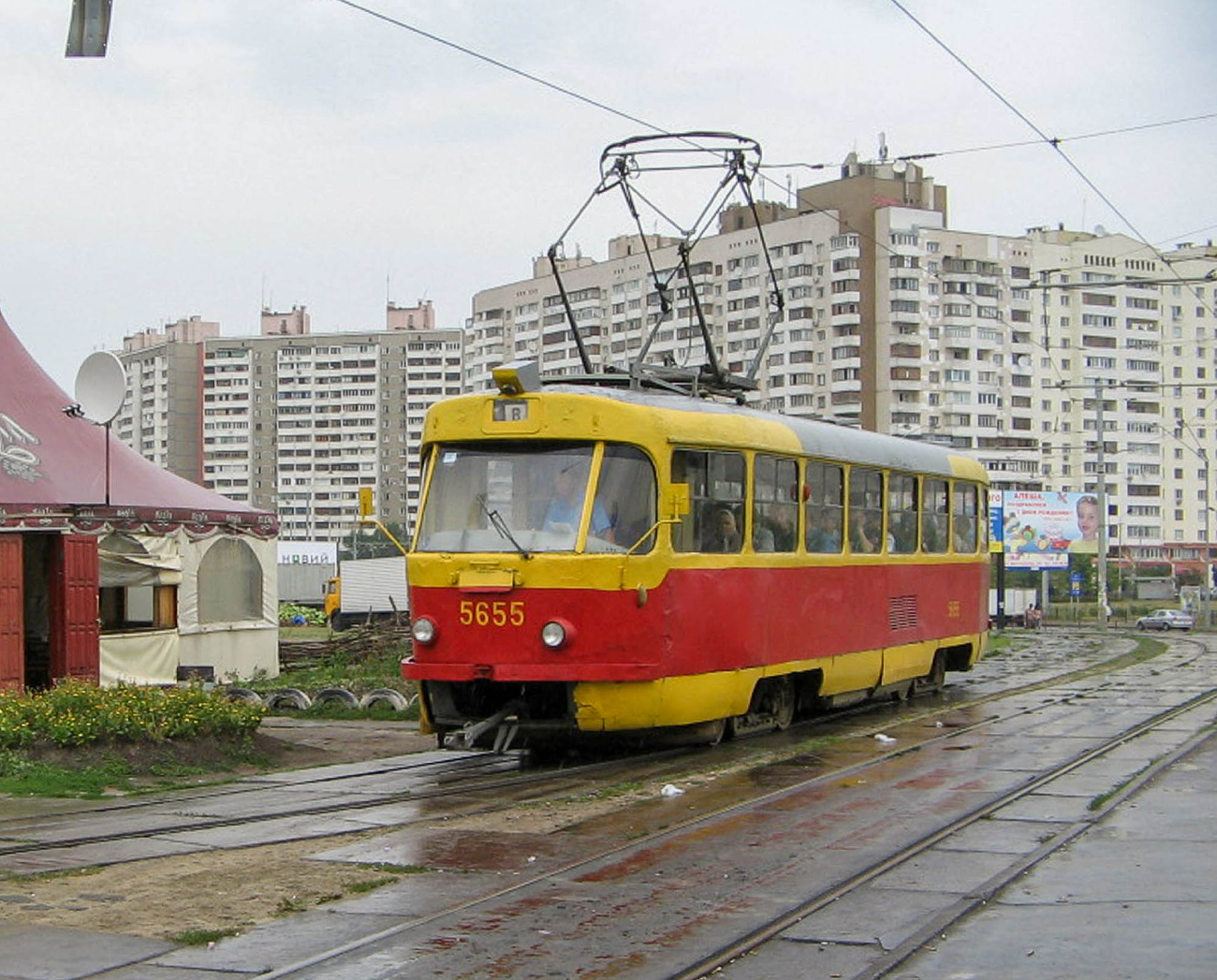 Kiova, Tatra T3SU # 5655