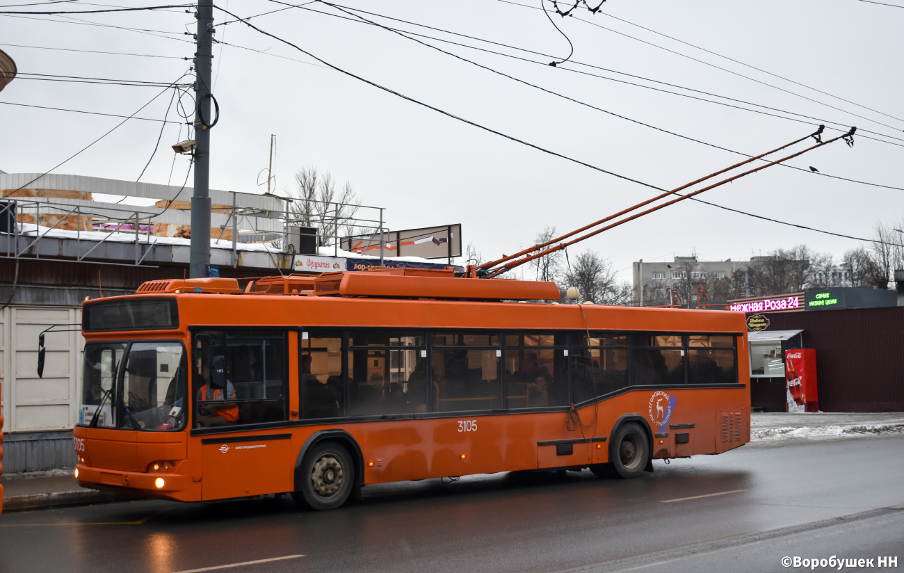 Нижний Новгород, СВАРЗ-МАЗ-6235.00 № 3105 Нижний Новгород, СВАРЗ-МАЗ-6235.00 № 3105