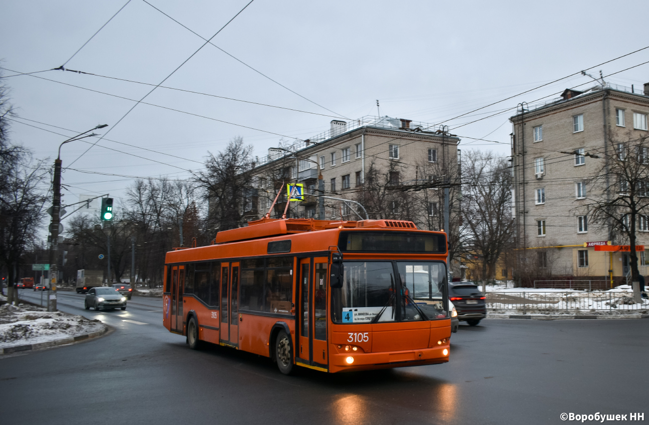 Нижний Новгород, СВАРЗ-МАЗ-6235.00 № 3105 Нижний Новгород, СВАРЗ-МАЗ-6235.00 № 3105