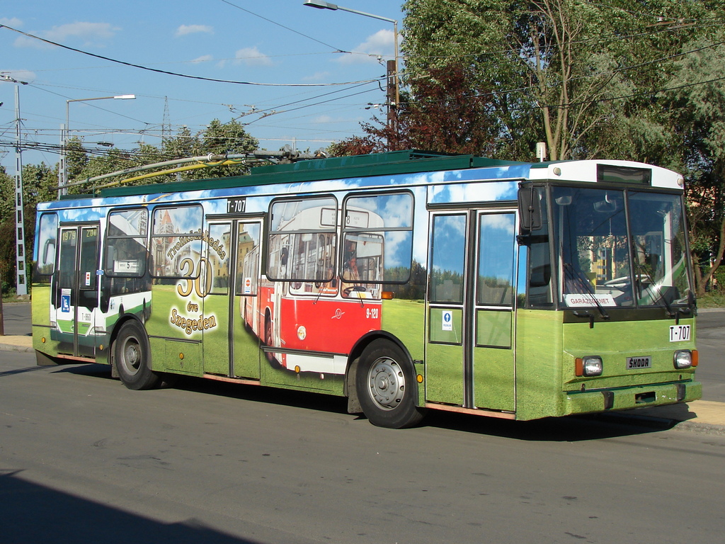 Сегед, Škoda 14Tr08/6 № T-707