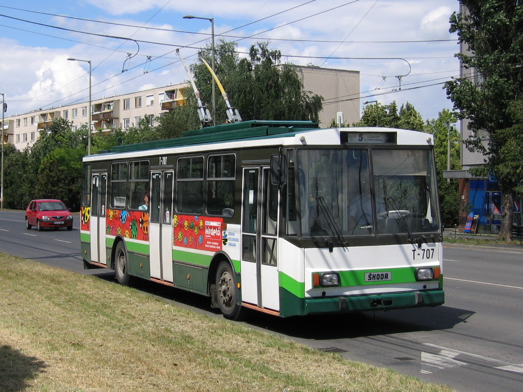 Сегед, Škoda 14Tr08/6 № T-707