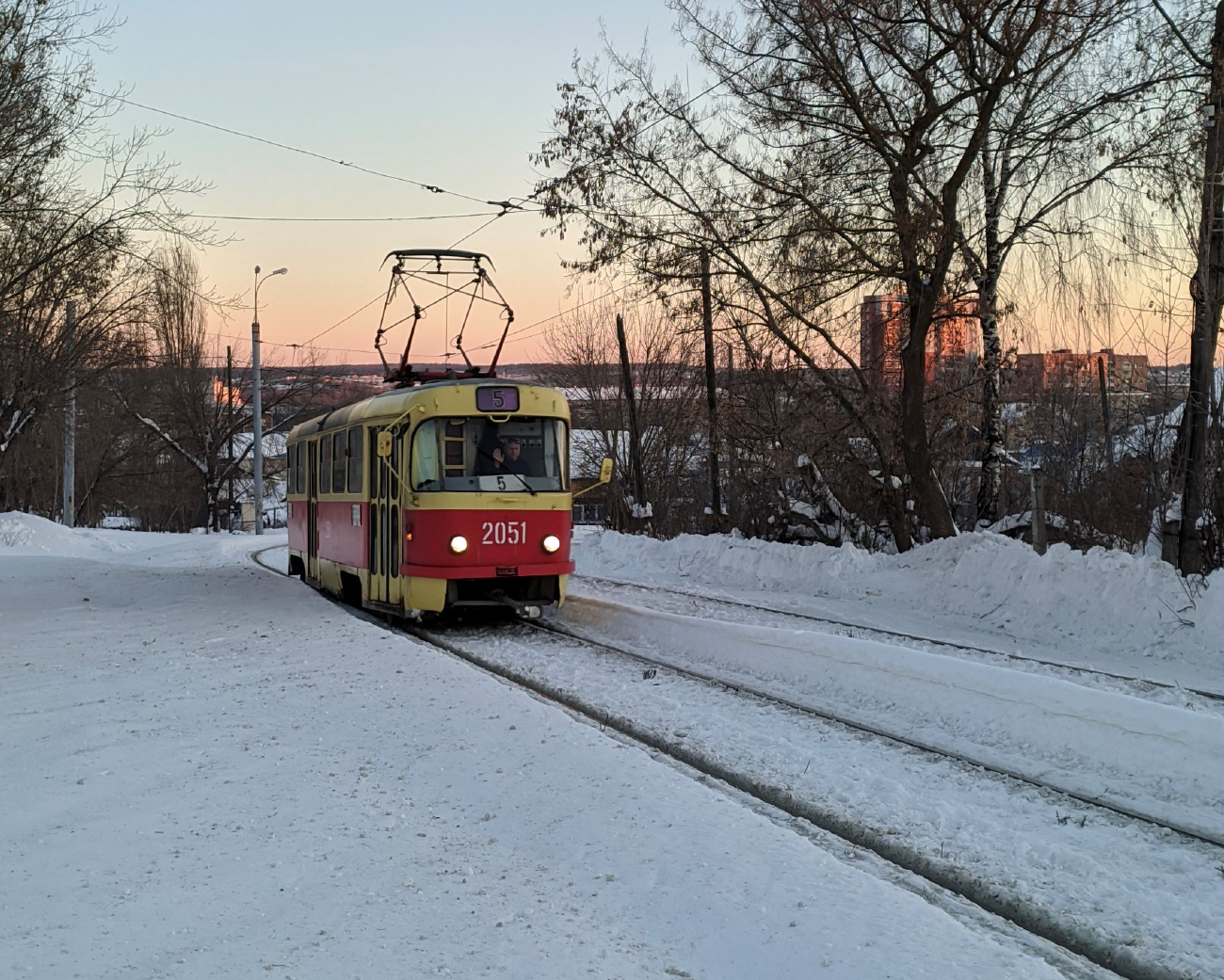Ижевск, Tatra T3SU мод. Ижевск № 2051