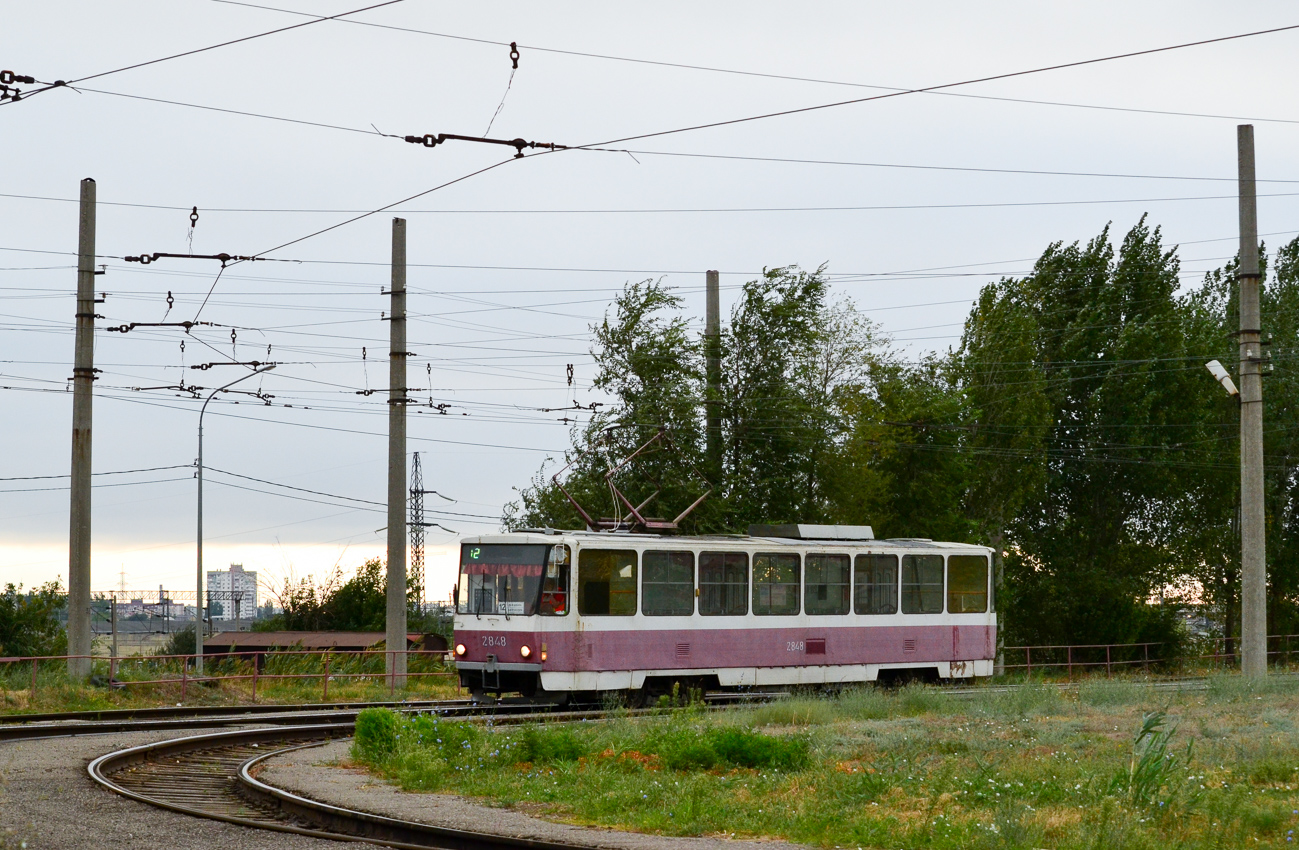 Volgograd, Tatra T6B5SU # 2848 Volgograd, Tatra T6B5SU # 2848