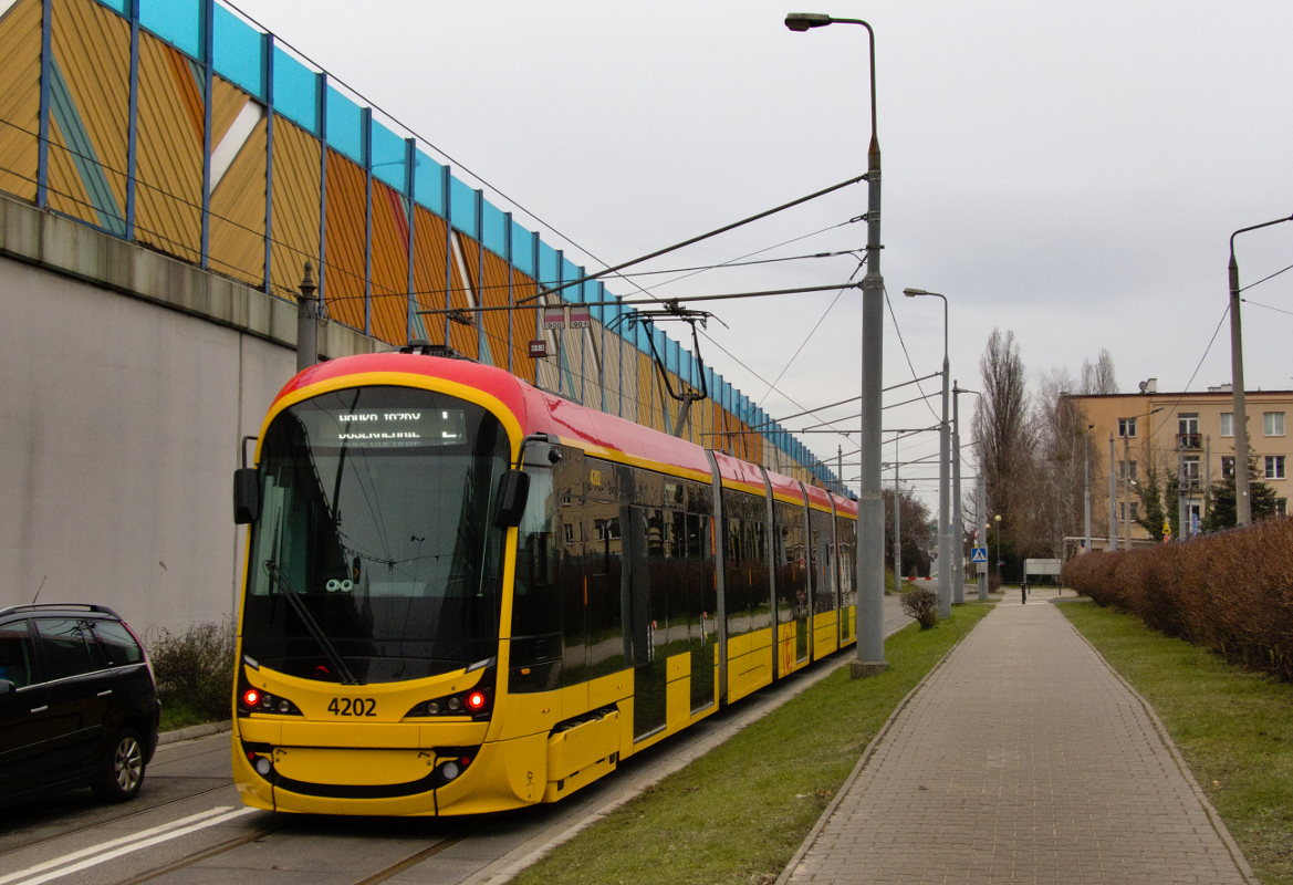 Варшава, Hyundai Rotem 140N № 4202