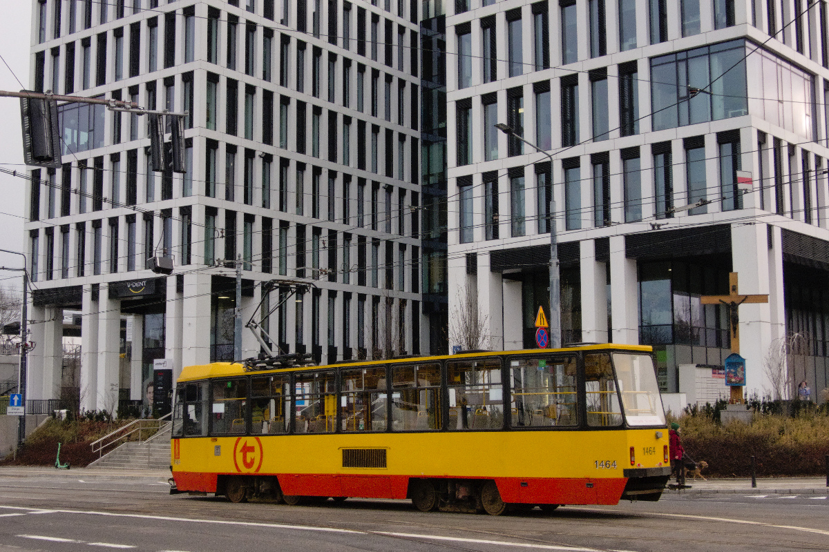 Варшава, Konstal 105Nm № 1464