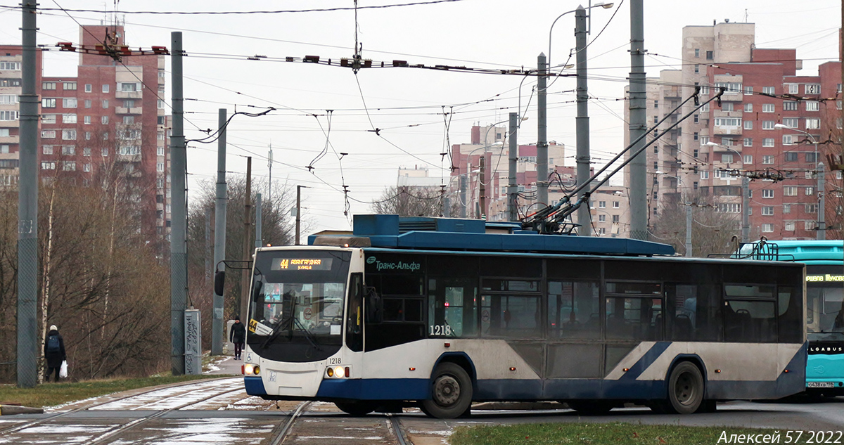 Санкт-Петербург, ВМЗ-5298.01 «Авангард» № 1218