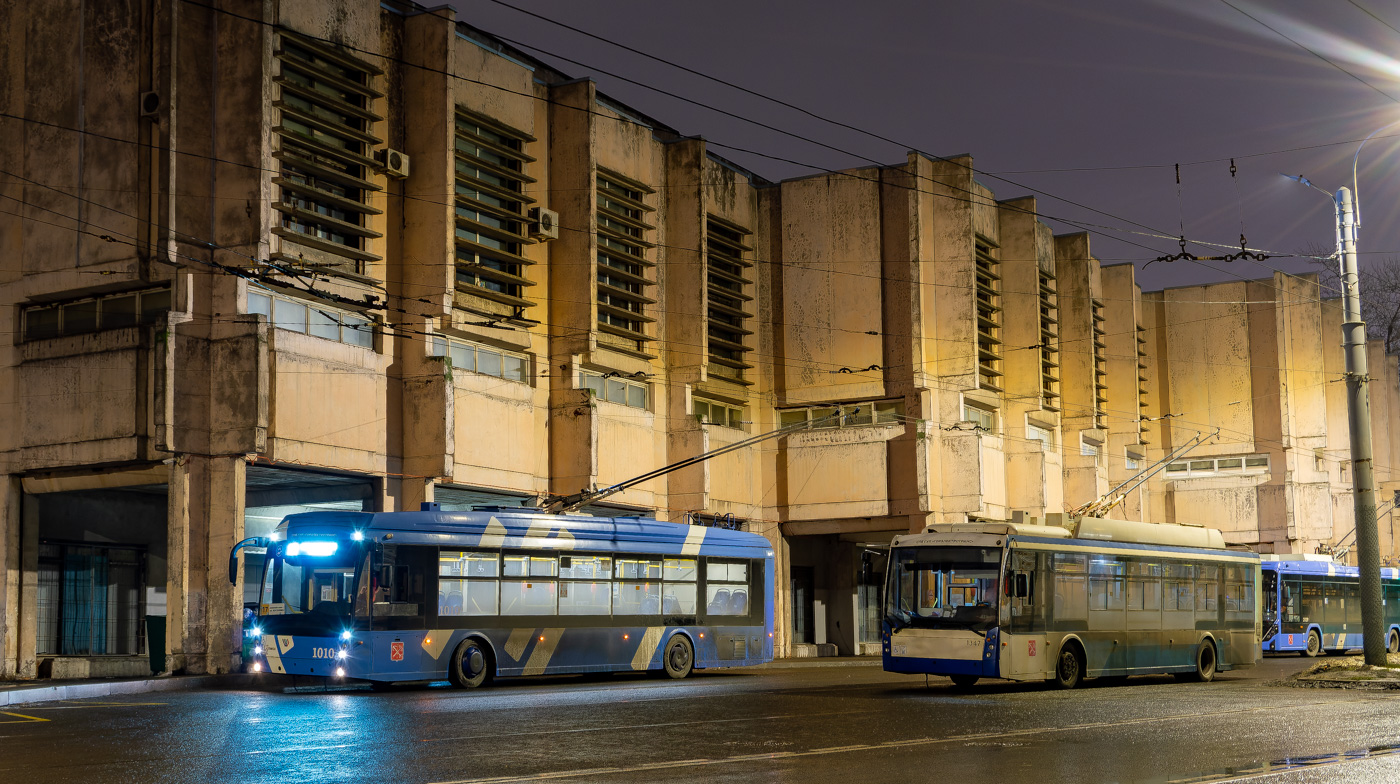 Санкт-Петербург, Тролза-5265.08 «Мегаполис» № 1010; Санкт-Петербург, Тролза-5265.00 «Мегаполис» № 1347