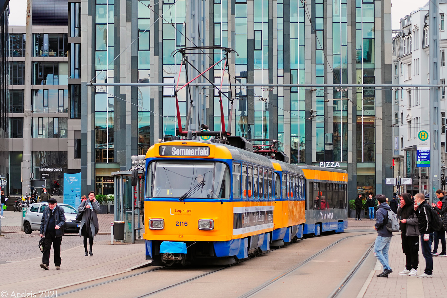 Лейпциг, Tatra T4D-M1 № 2116