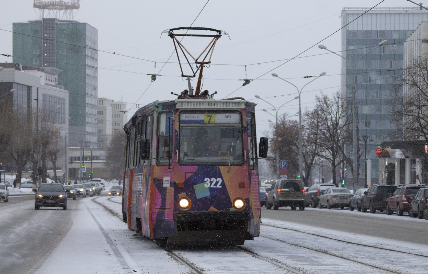 Пермь, 71-605 (КТМ-5М3) № 322