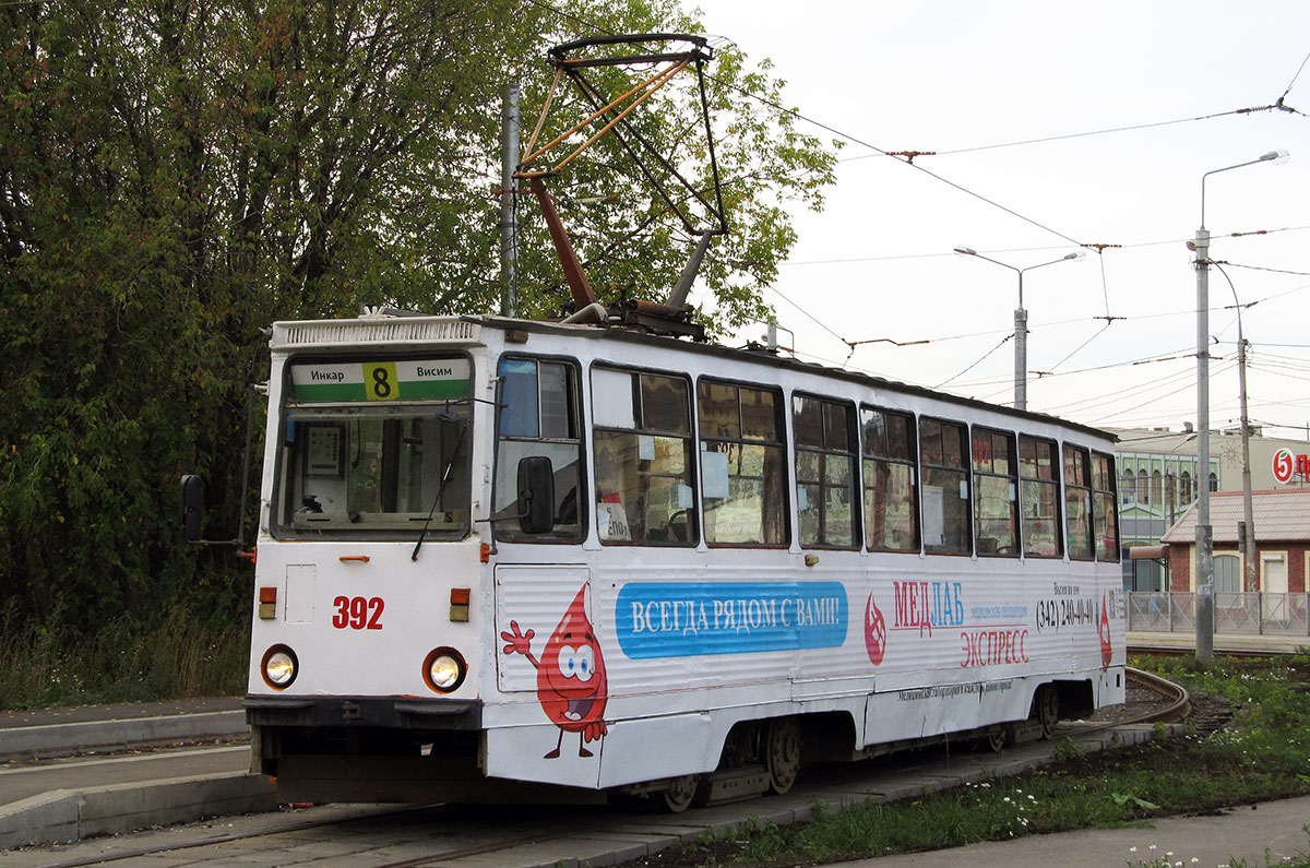 Пермь, 71-605 (КТМ-5М3) № 392
