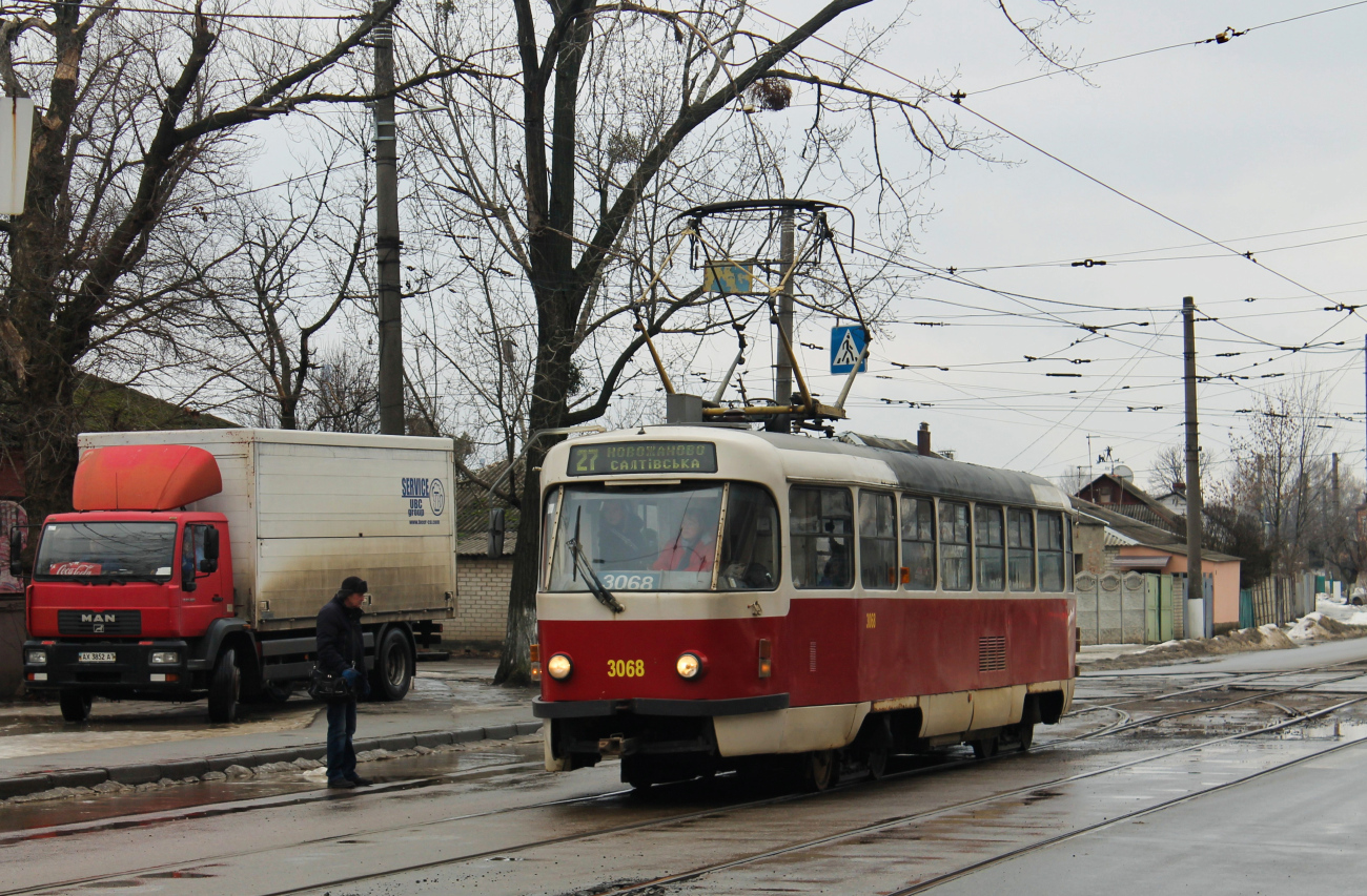 Harkova, Tatra T3SUCS # 3068