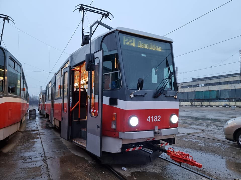 София, Tatra T6A5 № 4182
