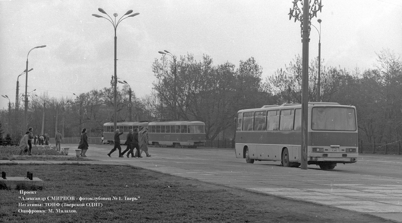 Тверь, Tatra T3SU (двухдверная) № 102; Тверь — Старые фотографии (1917—1991)