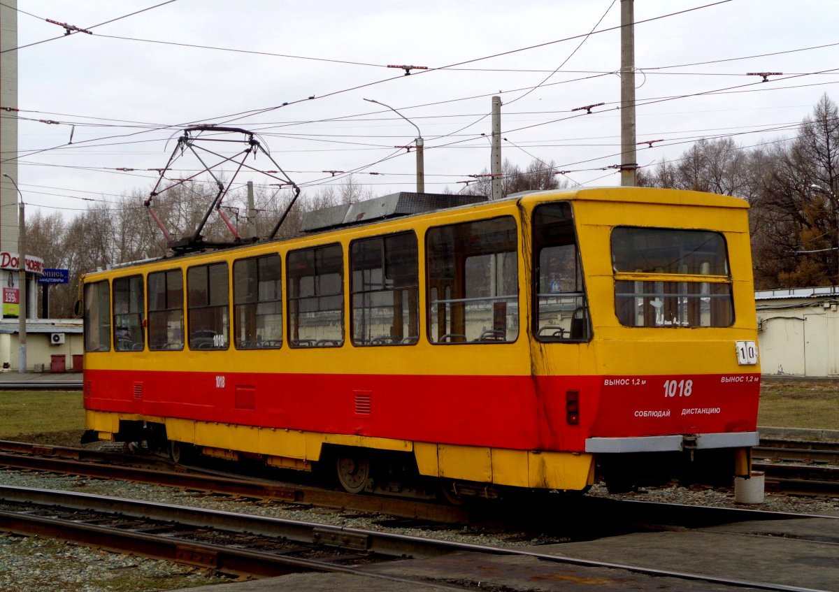 Барнаул, Tatra T6B5SU № 1018