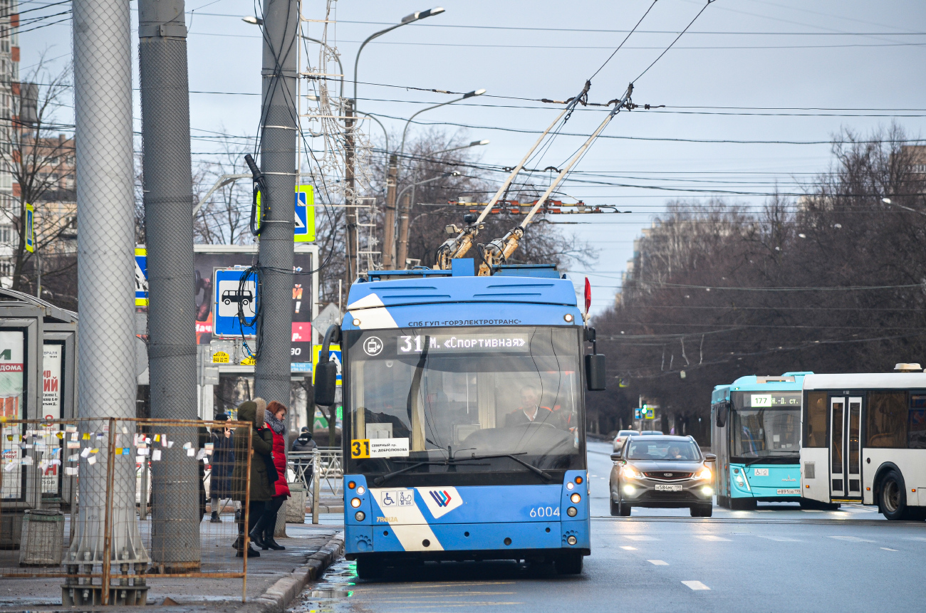 Санкт-Петербург, Тролза-5265.02 «Мегаполис» № 6004
